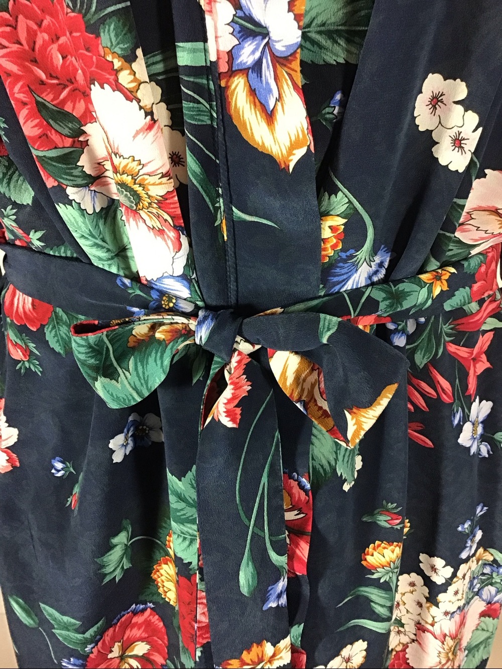 Johnny Was Silk Robe - Picture 3 of 6